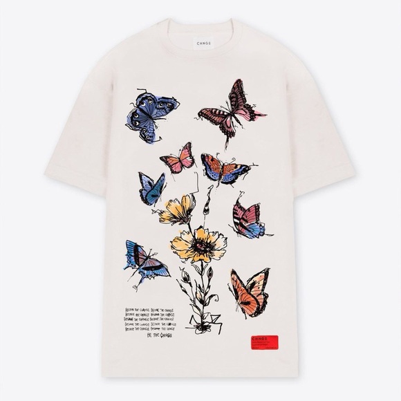 Chnge Butterflower Tshirt Dress - Picture 3 of 4